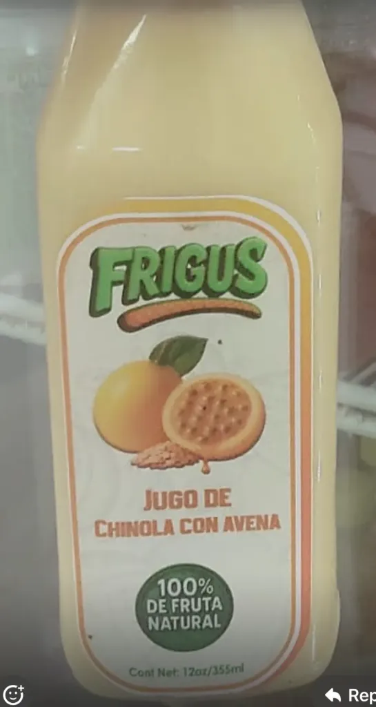 Frigus Avena con Chinola 12 0nz